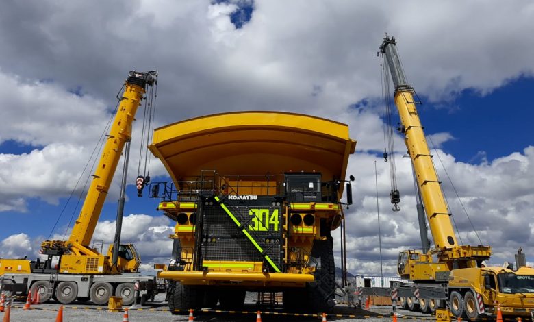 Komatsu Mitsui Maquinarias Perú, KMMP, Minera Antamina, Cummins QSK95, industria minera, minería en el Perú, tomás Martínez, Komatsu-Mitsui y Antamina concretan acuerdo para renovar flota de camiones