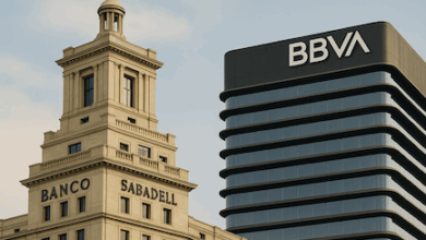 opa BBVA Sabadell, Banco Sabadell, BBVA, Consejo de administración, David Martínez, César González-Bueno, accionistas minoritarios, CNMV, fusiones bancarias, banca española
