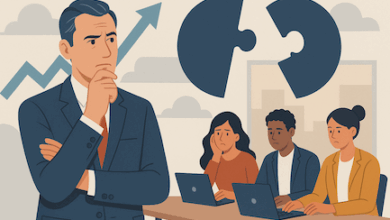 liderazgo empresarial, gestión del cambio, burnout laboral, motivación laboral, gestión de equipos, clima organizacional, transformación empresarial, liderazgo empático, productividad laboral, gestión humana, Giancarlo Ameghino, Grupo Crosland