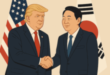 Donald Trump, Lee Jae-myung, Corea del Sur, Estados Unidos, APEC 2025, inversiones extranjeras, comercio internacional, aranceles, política económica, relaciones bilaterales