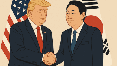 Donald Trump, Lee Jae-myung, Corea del Sur, Estados Unidos, APEC 2025, inversiones extranjeras, comercio internacional, aranceles, política económica, relaciones bilaterales