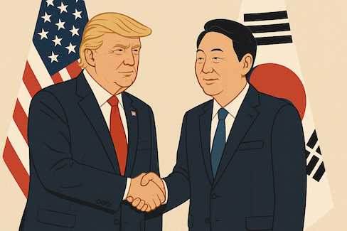 Donald Trump, Lee Jae-myung, Corea del Sur, Estados Unidos, APEC 2025, inversiones extranjeras, comercio internacional, aranceles, política económica, relaciones bilaterales