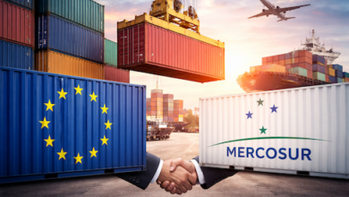 UE-Mercosur, acuerdos comerciales, Ursula von der Leyen, Francia, Italia, Pedro Sánchez, Emmanuel Macron, agricultura europea, Mercosur, política comercial